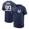 Aaron Judge New York Yankees Big  Tall Name  Number T-Shirt  Navy