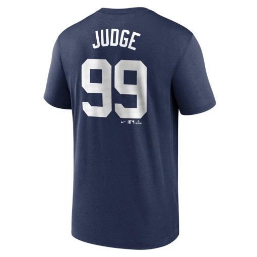 Aaron Judge New York Yankees Nike Legend Name  Number Performance T-Shirt  Navy