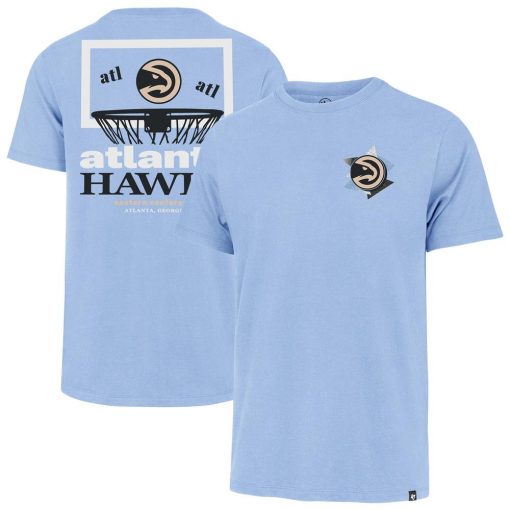 Atlanta Hawks 47 City Edition Backboard T-Shirt Light Blue