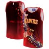 Dominique Wilkins Atlanta Hawks Mitchell Ness 75th Anniversary 198687 Hardwood Classics Swingman Jersey Gold