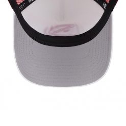 Atlanta Hawks New Era Court Sport Foam AFrame 9FORTY Adjustable Trucker Hat WhiteRed 5 gQ7az.jpg
