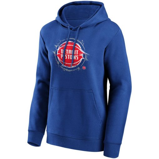 Detroit Pistons Splatter Graphic Hoodie Women’s
