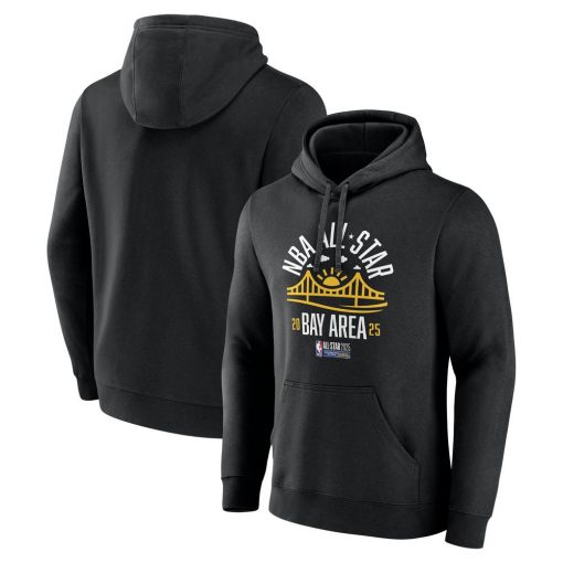 Fanatics Unisex NBA AllStar 2025 Game Bay Bridge Pullover Hoodie Black