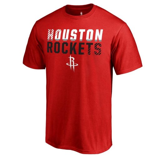 Houston Rockets Fade Out T-Shirt Red