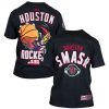 Houston Rockets Hometown Collection Repeating Roster T-Shirt Black