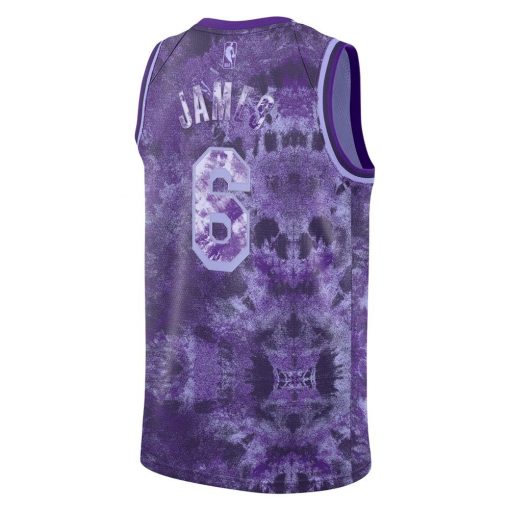 LeBron James Los Angeles Lakers Nike Unisex Select Series Swingman Jersey Purple