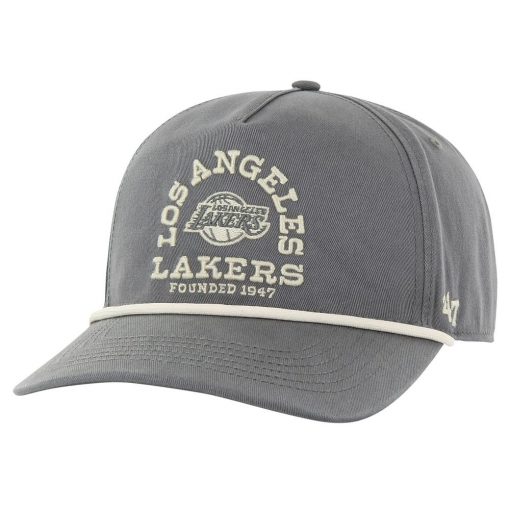 Los Angeles Lakers 47 Canyon Ranchero Hitch Adjustable Hat Charcoal