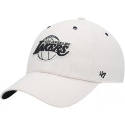 Los Angeles Lakers 47 Lunar Clean Up Adjustable Hat Cream
