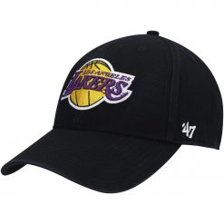 Los Angeles Lakers 47 MVP Legend Adjustable Hat Black