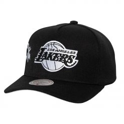 Los Angeles Lakers Mitchell Ness 2010 NBA Finals Born To Win Pro Crown Adjustable Hat Black