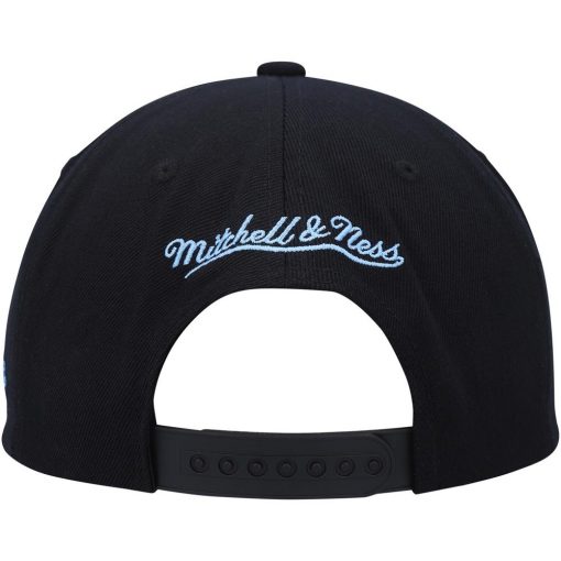 Los Angeles Lakers Mitchell Ness Hardwood Classics MVP Team Script 20 Snapback Hat Black