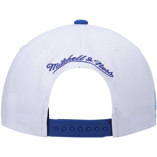 Los Angeles Lakers Mitchell Ness Hardwood Classics Snapback Hat WhiteRoyal