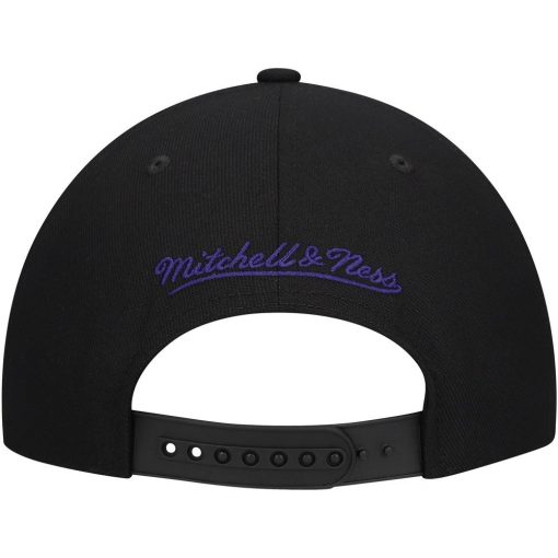 Los Angeles Lakers Mitchell Ness Shattered Snapback Hat Black