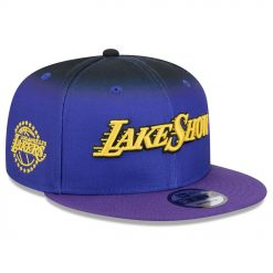 Los Angeles Lakers New Era 202425 City Edition 9FIFTY Snapback Hat Purple