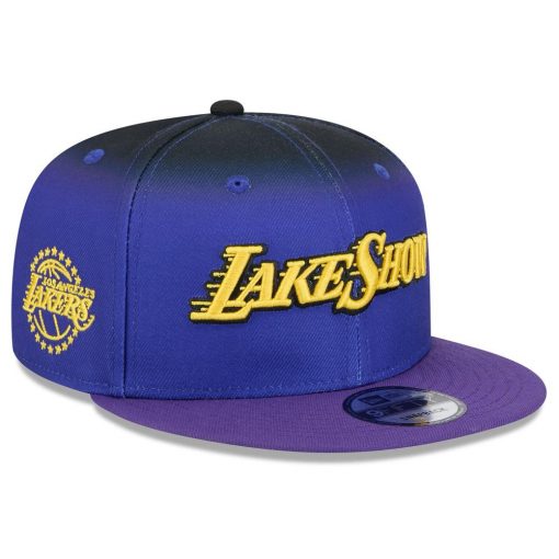 Los Angeles Lakers New Era 202425 City Edition 9FIFTY Snapback Hat Purple