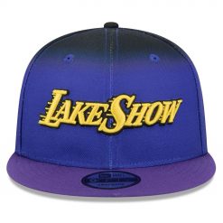 Los Angeles Lakers New Era 202425 City Edition 9FIFTY Snapback Hat Purple