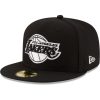 Los Angeles Lakers New Era Americana Fireworks 59FIFTY Fitted Hat Navy