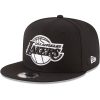 Los Angeles Lakers New Era Court Sport Foam AFrame 9FORTY Adjustable Trucker Hat WhitePurple