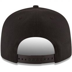 Los Angeles Lakers New Era Black White Logo 9FIFTY Adjustable Snapback Hat Black 4 3yESn.jpg