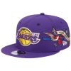 Los Angeles Lakers New Era Injection Everyday Golfer Adjustable Hat Black