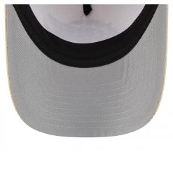 Los Angeles Lakers New Era Injection Woven AFrame 9FORTY Adjustable Hat Tan