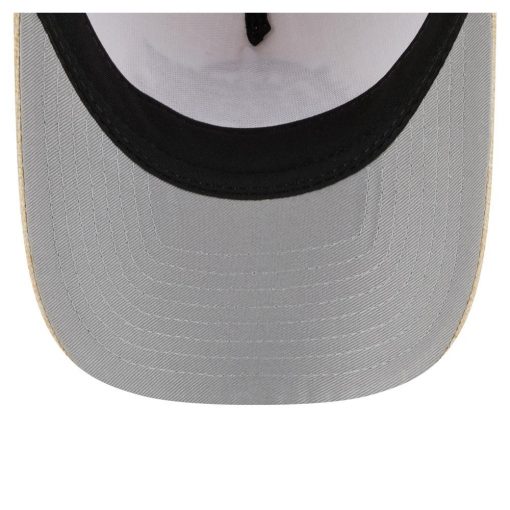 Los Angeles Lakers New Era Injection Woven AFrame 9FORTY Adjustable Hat Tan