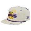 Los Angeles Lakers New Era Meshback 9FIFTY Snapback Hat Purple
