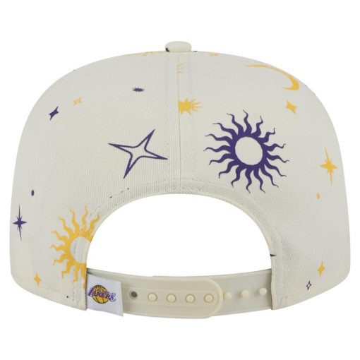 Los Angeles Lakers New Era Lunar Golfer Snapback Hat Cream