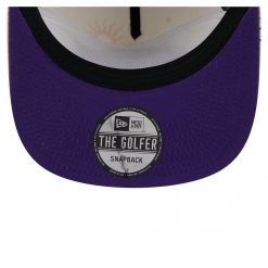 Los Angeles Lakers New Era Lunar Golfer Snapback Hat Cream