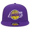Los Angeles Lakers New Era Newborn Infant My First 9FIFTY Adjustable Hat Purple