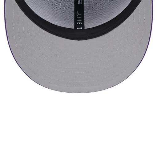 Los Angeles Lakers New Era Meshback 9FIFTY Snapback Hat Purple