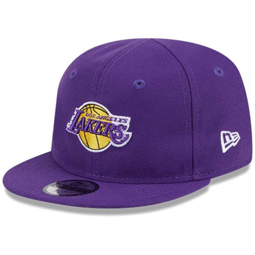 Los Angeles Lakers New Era Newborn Infant My First 9FIFTY Adjustable Hat Purple