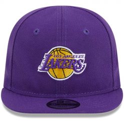Los Angeles Lakers New Era Newborn Infant My First 9FIFTY Adjustable Hat Purple