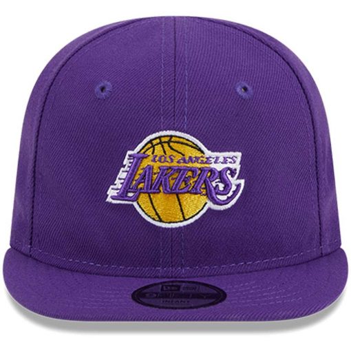 Los Angeles Lakers New Era Newborn Infant My First 9FIFTY Adjustable Hat Purple