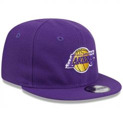 Los Angeles Lakers New Era Newborn Infant My First 9FIFTY Adjustable Hat Purple 3 0EwBN.jpg