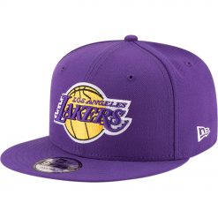Los Angeles Lakers New Era Official Team Color 9FIFTY Snapback Hat Purple