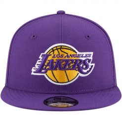 Los Angeles Lakers New Era Official Team Color 9FIFTY Snapback Hat Purple