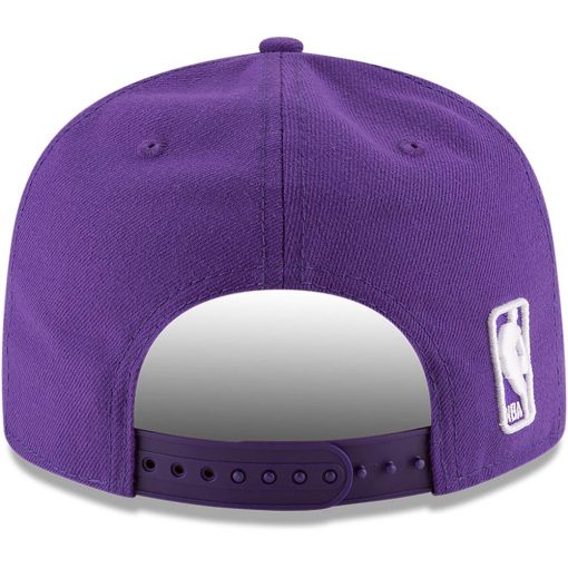 Los Angeles Lakers New Era Official Team Color 9FIFTY Snapback Hat Purple