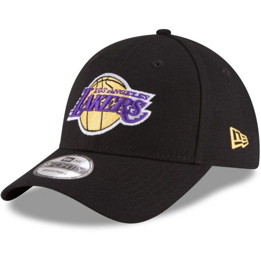 Los Angeles Lakers New Era Official Team Color The League 9FORTY Adjustable Hat Black