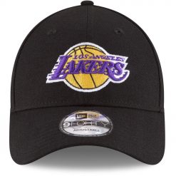 Los Angeles Lakers New Era Official Team Color The League 9FORTY Adjustable Hat Black