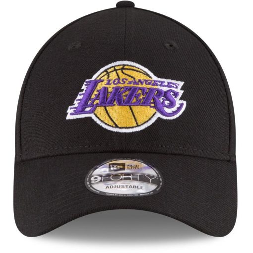Los Angeles Lakers New Era Official Team Color The League 9FORTY Adjustable Hat Black