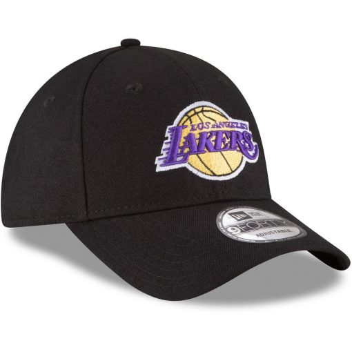 Los Angeles Lakers New Era Official Team Color The League 9FORTY Adjustable Hat Black