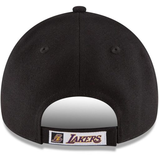 Los Angeles Lakers New Era Official Team Color The League 9FORTY Adjustable Hat Black