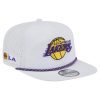 Los Angeles Lakers New Era Official Team Color The League 9FORTY Adjustable Hat Black