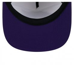 Los Angeles Lakers New Era Performance Rope Golfer Adjustable Hat White