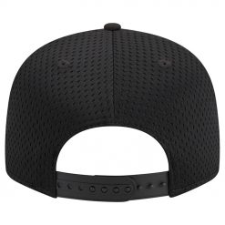 Los Angeles Lakers New Era PostUp Pin Mesh 9FIFTY Snapback Hat Black
