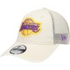 Los Angeles Lakers New Era Script Side Patch 9FIFTY Snapback Hat Purple