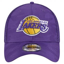 Los Angeles Lakers New Era Subtle Camo 39THIRTY Flex Hat Purple