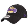 Los Angeles Lakers New Era Team 20 9TWENTY Adjustable Hat Charcoal