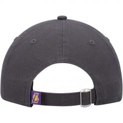 Los Angeles Lakers New Era Team 20 9TWENTY Adjustable Hat Charcoal